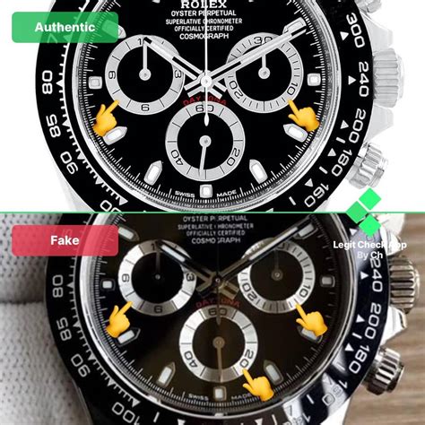 real vs fake rolex cosmograph|counterfeit rolex how to identify.